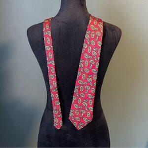 Regent House Collection Red Silk Tie